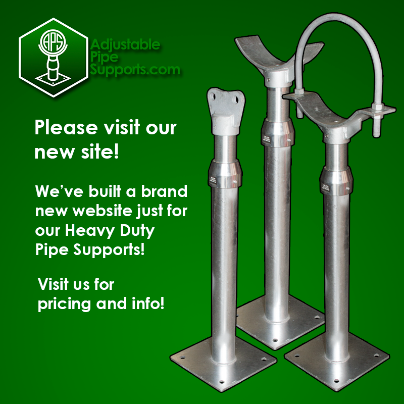 Adjustable Pipe Supports - Pipeline Products